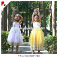 floral printed maxi tulle dress for toddler